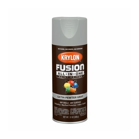 Krylon 12OZ Pew GRY Sat Paint K02744007